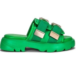 Bottega Veneta Green Sandals